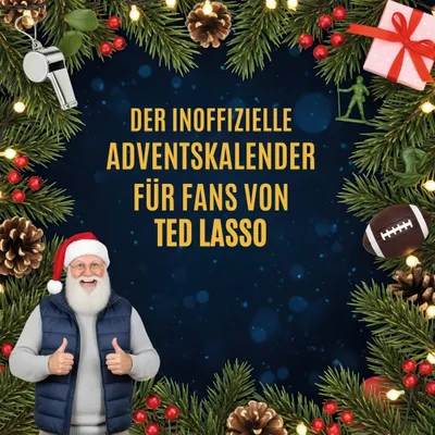 Produktbild von Der inoffizielle Adventskalender für Fans von Ted Lasso