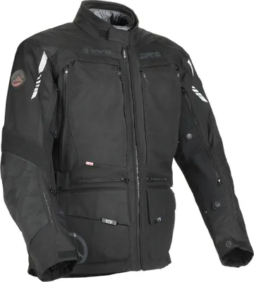 Produktbild von DANE Reykjavik wasserdichte Motorrad Textiljacke, schwarz, 52