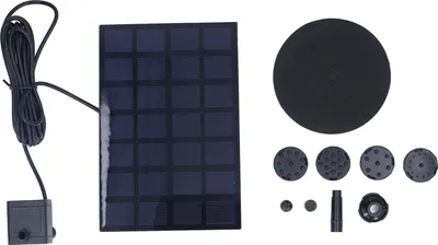 Obrázek produktu pro Solární fontána Multifunkční solární plovoucí fontána pro Birdbath Pond Pool Fish Tank 7V 2,5W
