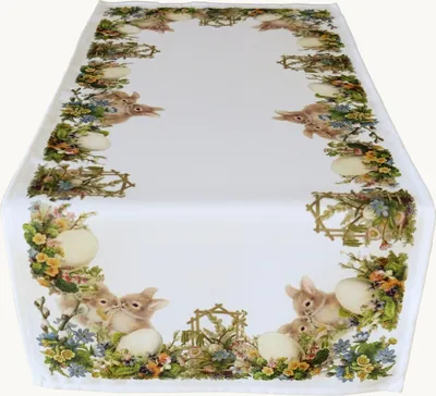 Image de Linge de table avec motif de Pâques 40 x 90 cm