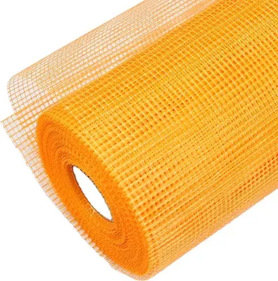 Produktbild von Armierungsgewebe 165g/m² Putzgewebe WDVS Gewebe Orange 50m² 2 Rolle