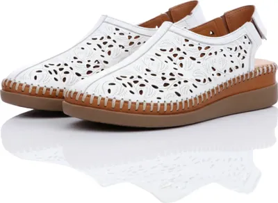 Produktbild von Gemini Damen Sandale weiß Größe 42