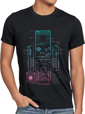 Produktbild von style3 Game Handheld Herren T-Shirt retro boy classic gamer