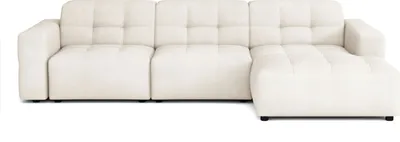 Produktbild von Emoebel24 Modulare Ecksofa L-form Rechts Bergi 284x166x70 cm Creme