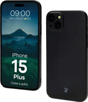Produktbild von Bizon Case Lupka Apple iPhone 15 Plus schwarz