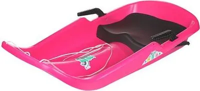 Zdjęcie produktu dla Plastikowy bobslej Cyclone w kolorze różowym