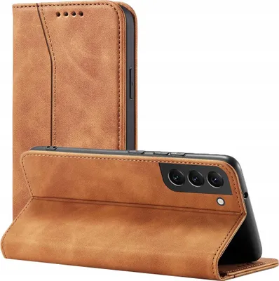 Immagine prodotto di Magnet Fancy Case Custodia per Samsung Galaxy S23+ con supporto per portafoglio Flap Brown