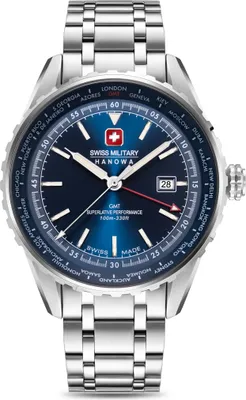 Immagine prodotto di Swiss Military Hanowa - SMWGH0003204 - Orologio da polso - Uomo - Quarzo - Afterburn GMT