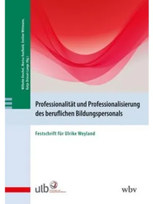 Obrázok produktu pre Professionalität und Professionalisierung des beruflichen Bildungspersonals