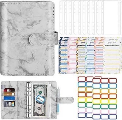 Produktbild von Famanu Budgetplaner - Budgetplaner mit Geldumschlägen und Ringbuch