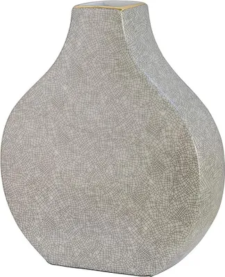 Productafbeelding van Fink MINTA, vaas, porselein, lichtgrijs, L. 6 cm, B. 19,5 cm, H. 23 cm, artikelnummer 127107