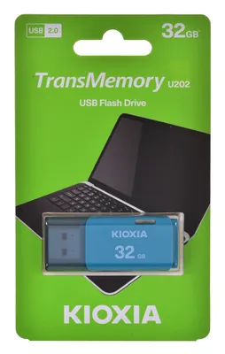 Immagine prodotto di Kioxia TransMemory U202 USB flash drive 32 GB USB Type-A 2.0 Blue