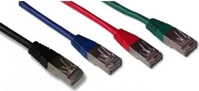 Image de Câbles RJ45 Cat.6 LINEAIRE, Pack de 4, 0.5m