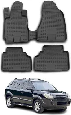 Immagine prodotto di 2004-2010 Hyundai Tucson tappetini TPE nero 4 pz