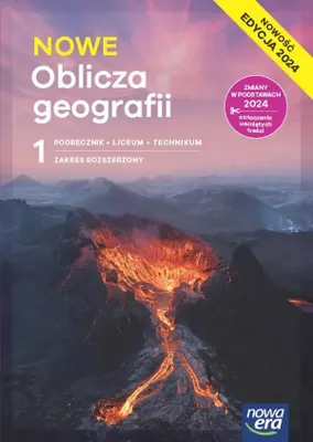 Productafbeelding van Nowe Oblicza geografii 1. Liceum i technikum. Podręcznik. Zakres rozszerzony. Edycja 2024