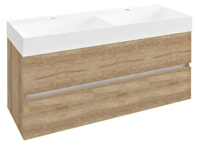 Produktbild von Sapho ODETTA Unterschrank 118x50x43,5cm, Eiche Alabama