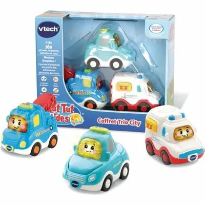 Obrázok produktu pre VTech Tut Tut Bolides 80-207325, 1 rok / roky, Vyžadované batérie, AAA, Plast, Viacfarebný