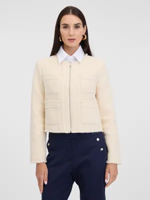 Produktbild von Orsay cremefarbene Damenjacke 46