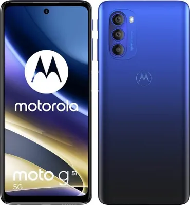 Obrázok produktu pre Motorola G51 5G, 17,3 cm (6.8"), 4 GB, 64 GB, 50 MP, Android 11, Modrá