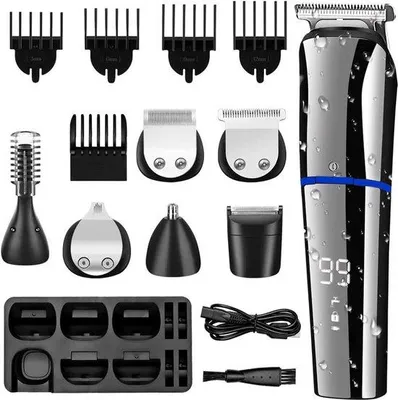 Productafbeelding van ShopGlobe - Baardtrimmer - Bodygroomer - Tondeuse - Baardtrimmer Mannen