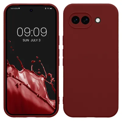 Produktbild von kwmobile Handyhülle für Google Pixel 10a Hülle - weiches Handy Silikon Case - Schutzhülle Cover - Tawny Red