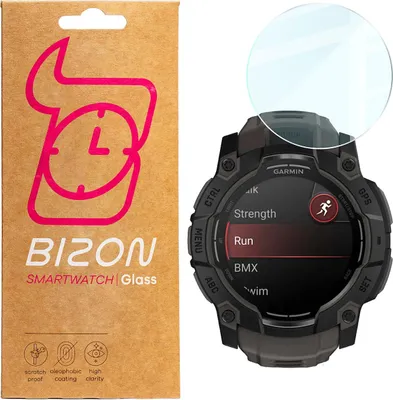 Produktbild von Szkło hartowane na ekran Bizon Glass Watch Clear do Garmin Instinct 3 50 mm