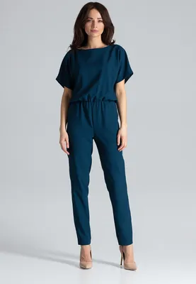 Produktbild von Lenitif Jumpsuit für Frauen Hellemones K495 navy blau M