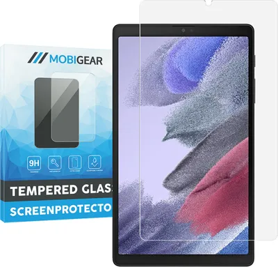 Produktbild von Mobigear Samsung Galaxy Tab A7 Lite Panzerglas Gehärtetes Glas Displayschutz - Hüllenfreundlich