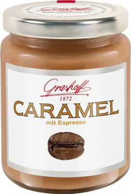 Produktbild von Caramel-Creme CARAMEL mit Espresso von Grashoff, 250g