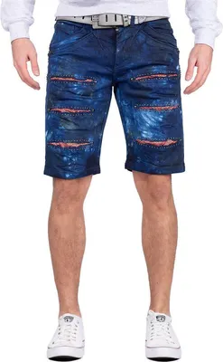 Produktbild von Cipo & Baxx Herren Shorts CK205 Blau W40
