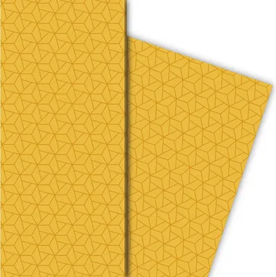 Produktbild von Modernes Sternen Geschenkpapier mit Mosaik auch als Weihnachtspapier, beige - G8317, 32 x 48cm
