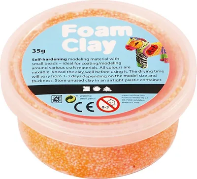Immagine prodotto di Schiuma d'argilla - Neon Oranje, 35gr.