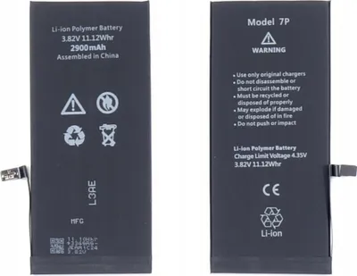 Produktbild von Akku für Apple iPhone 7 Plus 2900 mAh