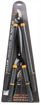 Image de POWERMAT Sécateurs, set de 3 PM-ZNDZ-3T