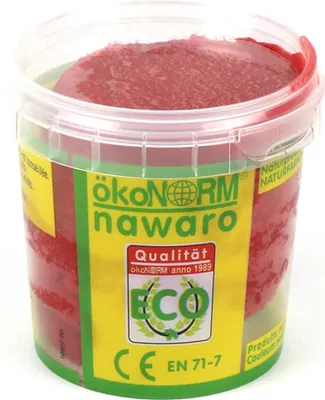 Produktbild von ökoNorm SOFT-Knete nawaro, Becher 150g - rot