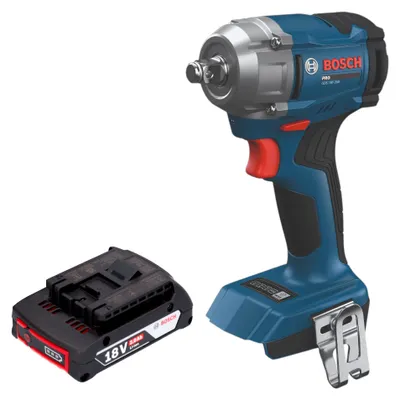Immagine prodotto di Avvitatore a impatto a batteria Bosch GDS 18V-350 Professional 18 V 350 Nm 1/2" Brushless + 1x batteria da 2,0 Ah - senza caricabatterie