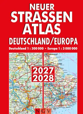 Produktbild von Neuer Straßenatlas Deutschland/Europa 2027/2028