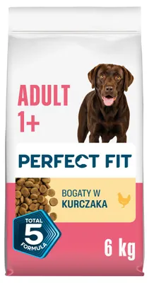 Produktbild von Perfect Fit 6kg Vollwertiges Trockenfutter für ausgewachsene mittelgroße