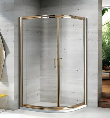 Productafbeelding van Douchecabine, hoekdouche, douche, doucheafscheiding, douchecel, douchedeur, 90x90 cm