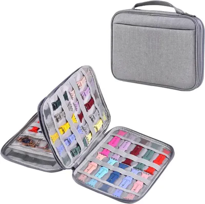 Productafbeelding van Horlogeband Organizer Koffer - Opberghouder voor 35 Horlogebandjes en Accessoires