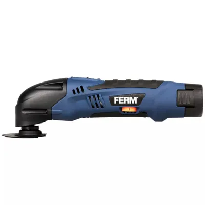 Produktbild von FERM Oszillierendes Multifunktionswerkzeug kabellos 10-tlg. 12V 1,5A