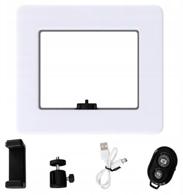 Produktbild von Verk 12487 LED-Lampe mit Telefonhalter, 3 Lichtfarben, 12 Helligkeitsstufen, USB-C