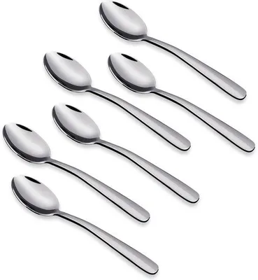 Produktbild von Silberne Stabstecher - Set aus 6 - hochwertiges Material - 11 cm