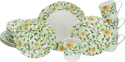 Produktbild von CreaTable, 16758, Amarilla Bunt, Kombiservice 16-tlg, Steingut