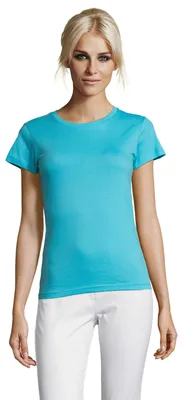 Produktbild von SOLS - "Regent" T-Shirt für Damen LT2382 (S) (Atollblau)