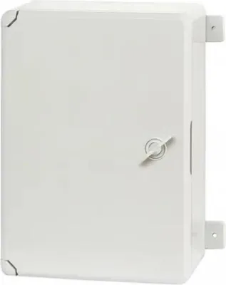 Image de Tableau électrique plastique porte grise 200x300x130mm IP65 PP3001 (P-BOX 2030)