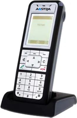 Produktbild von DeTeWe Aastra 610D Mobilteil, Rufnummernanzeige, 12h Sprechzeit, 4 Tage Standby, Freisprechfunktion, DECT