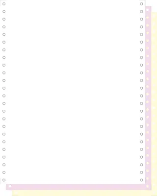 Produktbild von EXACOMPTA Computerpapier endlos 240 mm x 12" (30,48 cm) 3-fach1.000 Blatt