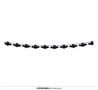 Produktbild von Tiere Fledermaus Girlande Halloween Dekoration Gruselig Spuk Party Feier Dekor Requisiten Schwarz Ornamente, Farbe: Schwarz