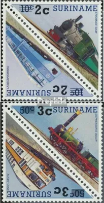 Produktbild von Briefmarken Suriname 1991 Mi 1361-1364 Paare (kompl.Ausg.) postfrisch Freimarken